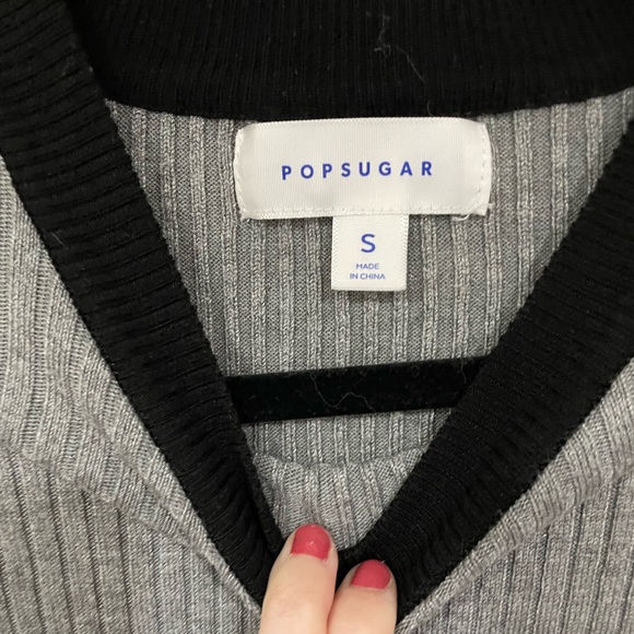 Popsugar Ribbed Sweater - S - Picture 3 of 10